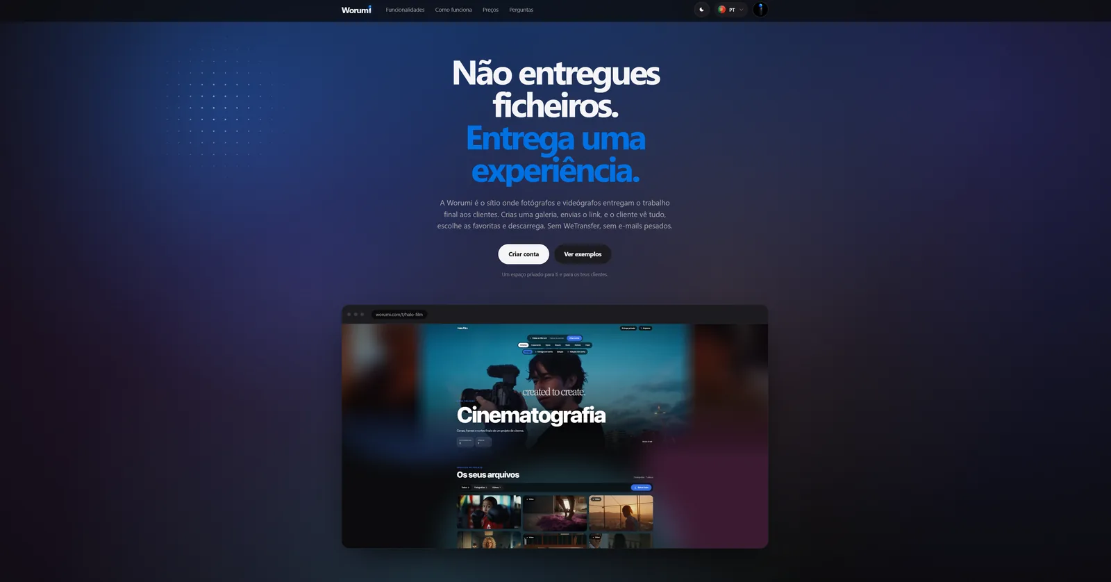Site da Worumi